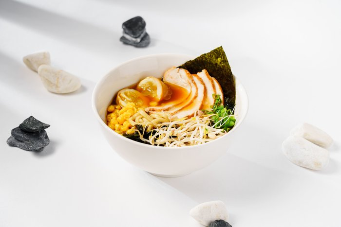 Рамен с курицей