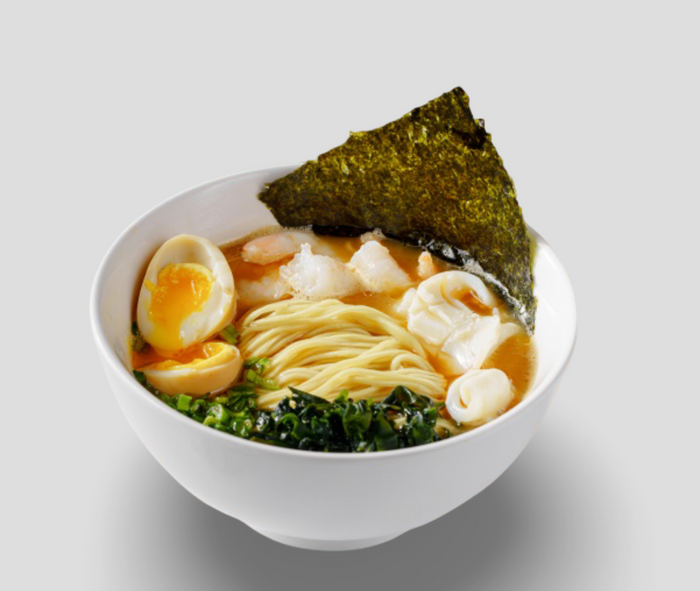 Рамен с морепродуктами