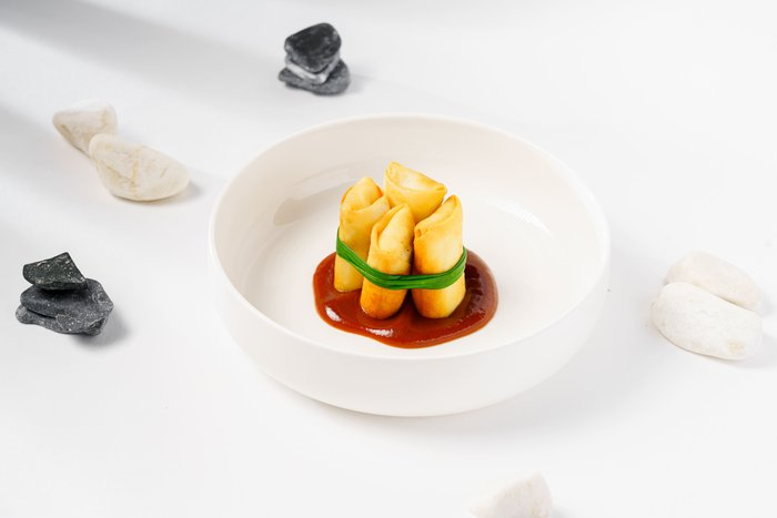 Спринг роллы с курицей