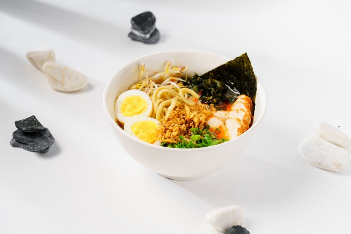 Мисо рамен с курицей