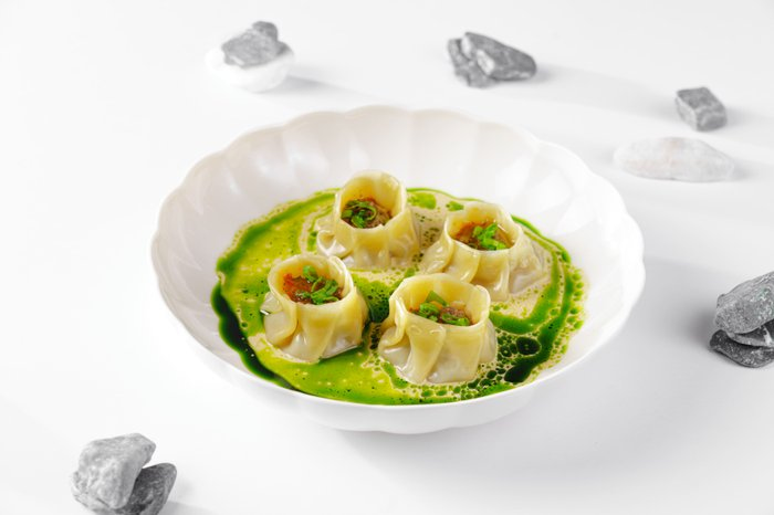 Вонтоны с говядиной куриму