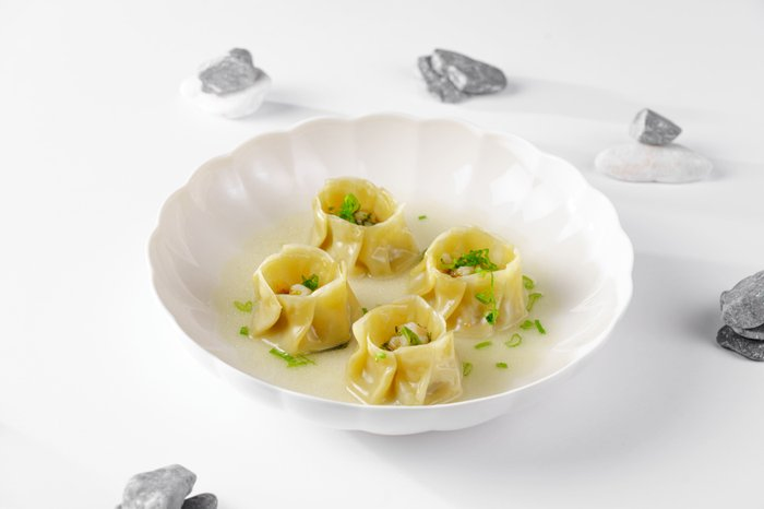 Вонтоны с креветкой