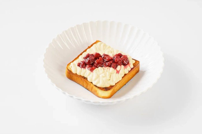 Хокайдо с муссом из ириски